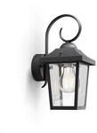 Philips 915005309001, Philips Buzzard au&szlig;enwandleuchte, schwarz