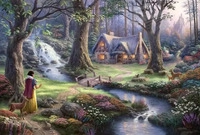 Schmidt 59485, Schmidt Puzzle - Thomas Kinkade: Disney Snow White (1000)