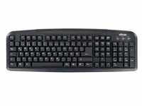 Ultron 76801, Ultron UMT-400 Basic II - keyboard - German - black - Tastaturen -