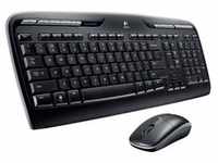 MK330 Wireless Combo - US - Tastatur & Maus Set - Englisch - US - Schwarz