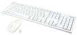 LogiLink ID0104W, LogiLink Combo Set mit Autolink - Tastatur & Maus Set - Weiss