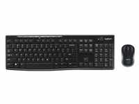 MK270 Wireless Combo - keyboard and mouse set - French - Tastatur & Maus Set -