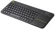 Logitech 920-007143, Logitech K400 Plus Ergonomic Wireless Touch - Tastaturen -