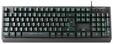 LC Power LC-KEY-4B-LED, LC Power LC-KEY-4B-LED - keyboard - QWERTZ - German - black