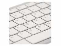 R-Go Compact Tastatur QWERTY (UK) hvid kablet - Tastaturen - Weiss