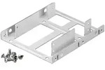 Festplatten-F&uuml;llplatte Montage Frame 2x 2.5" - 3.5"