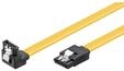 Pro SATA Kabel - 1 x 90&deg; - 0.10m