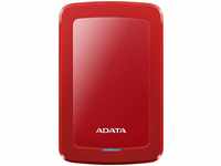 A-Data AHV300-2TU31-CRD, A-Data ADATA HV300 - Extern Festplatte - 2TB - Rot