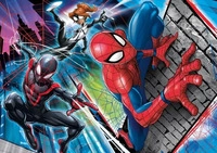 Clementoni 24497, Clementoni SuperColor Maxi - Marvel Spider-Man 2D Puzzles