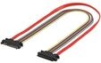 Pro SATA Data+Power Extension - 0.30m