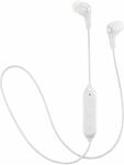 JVC JVC HA-FX9BTWE, JVC Wireless In Ear Headphones with Remote and Mic - White