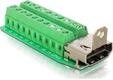DeLOCK 65168, DeLOCK Adapter HDMI female > Terminal Block 20pin