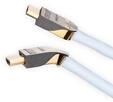 HDMI 2.1 - 1.5m - Blau - 8K - Kabel mit abnehmbarem Steckergeh&auml;use