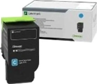 Lexmark 78C0U20, Lexmark 78C0U20 Cyan Ultra High Yield Toner Cartri