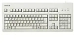 G80-3000 - keyboard - US - light grey - Tastaturen - Englisch (US) - Grau