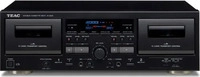 TEAC W-1200-B, TEAC W-1200 - dual cassette deck - Doppelkassettendeck - Schwarz