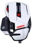 Mad Catz MR04DCINWH000-0, Mad Catz R.A.T.6+ - mouse - USB - white - Maus (Wei&szlig;)