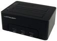 LC Power LC-DOCK-U3-HUB, LC Power LC-DOCK-U3-HUB - HDD docking station - SATA - USB