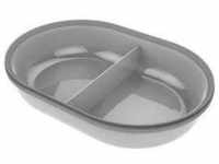 Split Feeder bowl grey