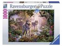 Ravensburger 10215185, Ravensburger Summer Wolves 1000p