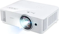 Acer MR.JQU11.001, Acer Projektoren S1386WH - DLP projector - 1280 x 800 - 3600 ANSI