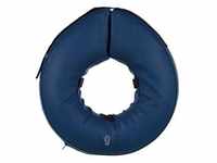 Protective collar inflatable M-L: 45-57 cm/11 cm blue