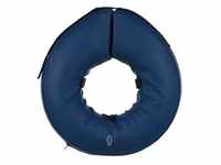 Protective collar inflatable M: 40-45 cm/11 cm blue