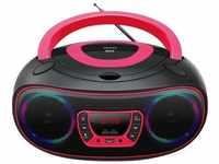 TCL-212BT - Pink - Boombox - CD - FM - USB - Bluetooth