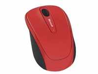 Wireless Mobile Mouse 3500 Red - Maus (Rot)