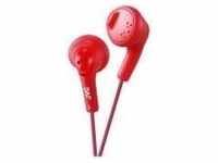 JVC HA-F160-R-E, JVC In Ear Gumy Headphones. Red