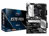 X570 PRO4 Mainboard - AMD X570 - AMD AM4 socket - DDR4 RAM - ATX