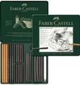 Faber-Castell Set Pitt Kohle Set 24-teilig