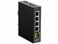 D-Link DIS-100G-5SW, D-Link DIS-100G-5SW Industrial Gigabit Unmanaged Switch with SFP