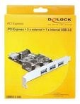 DeLOCK 89301, DeLOCK PCI Express Card > 3 x External + 1 x Internal USB 3.0