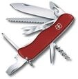 Victorinox 0.8513, Victorinox OUTRIDER Locking Blade Swiss Army Knife - Red - 111mm