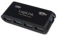 LogiLink UA0170, LogiLink USB 3.0 hub 4-port black USB-Hubs - USB 3.2 - 4 - Schwarz