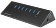 LC Power LC-HUB-2B-7, LC Power LC-HUB-ALU-2B-7 - hub - 7 ports USB-Hubs - 7 - Schwarz
