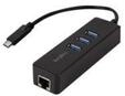 LogiLink UA0283, LogiLink USB 3.2 Gen 1 USB-C adapter to 1x RJ45 and 3x USB 3.0