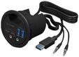 RaidSonic IB-HUB1403B, RaidSonic ICY BOX IB-HUB1403B USB-Hubs - 4 - Schwarz