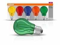 Osram LED-Lampe Décor Standard 2.5W/827 box with 5 colors E27