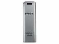 PNY FD256ESTEEL31G-EF, PNY Elite Steel - 256GB - 256GB - USB-Stick