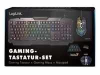 Gaming-Set keyboard mouse and mouspad - Tastatur, Maus und Mousepad-Set - Deutsch -