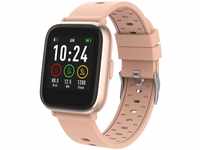 SW-161 - rose - smart watch with band - rose
