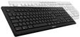 Cherry JK-8500BE-2, Cherry STREAM - Tastaturen - Belgien - Schwarz