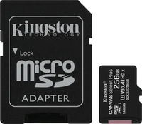 Kingston SDCS2/256GB, Kingston Canvas Select Plus microSD/SD - 100MB/s - 256GB