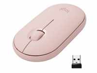 M350 Pebble Wireless Mouse - Rose - Maus (Rot)
