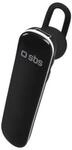 Wireless Multipoint Headset with Earpiece - Black