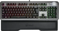 QPAD 9J.P7R81.K0G, QPAD MK-95 - keyboard - with volume wheel - German - Tastatur -