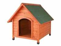 natura dog kennel saddle roof M-L: 83 × 87 × 101 cm brown
