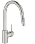 Concetto Kitchen faucet with pull-out Supersteel